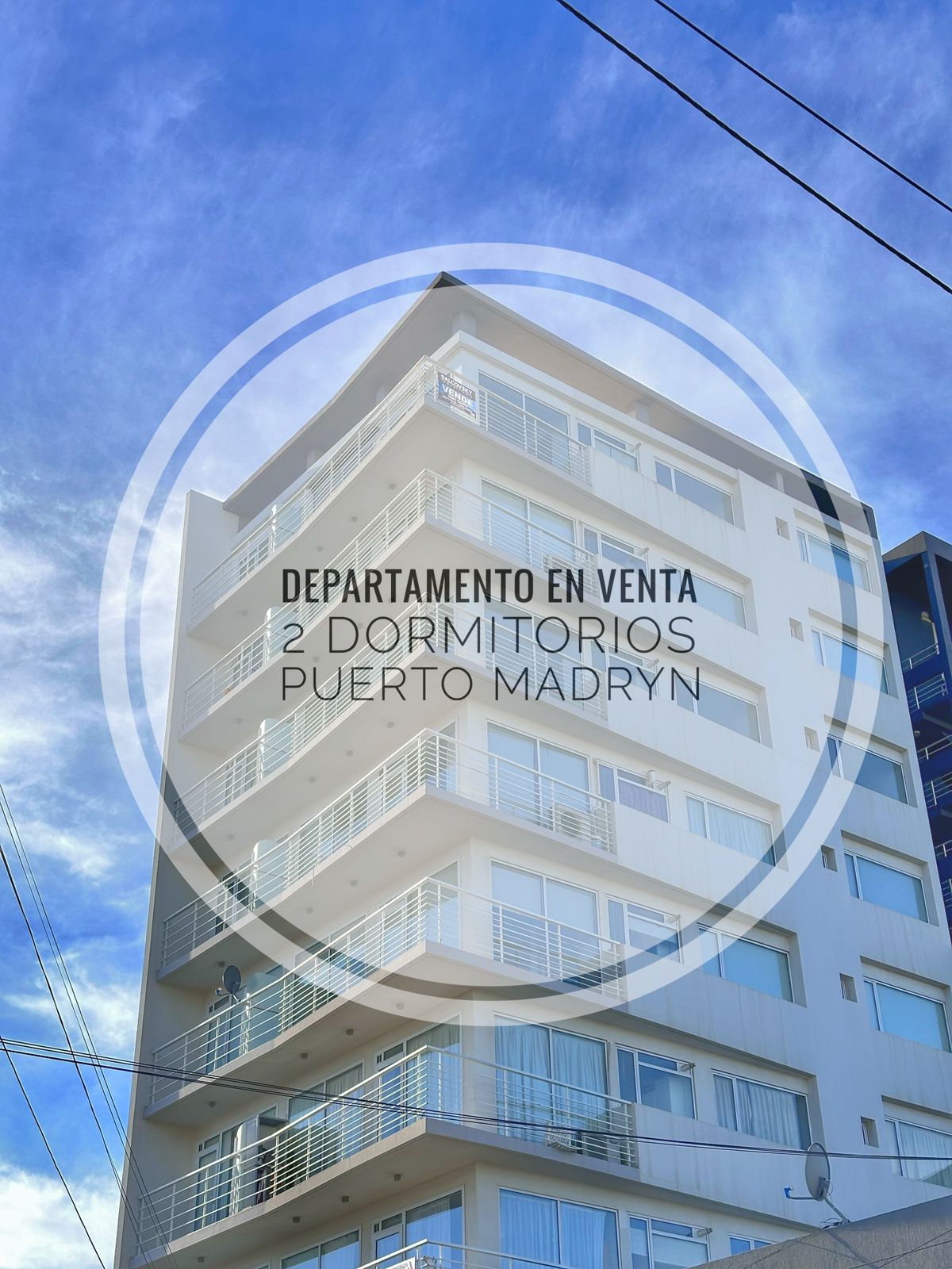 DEPARTAMENTO EN VENTA DOS DORMITORIOS EDIFICIO CALETA ART PUERTO MADRYN