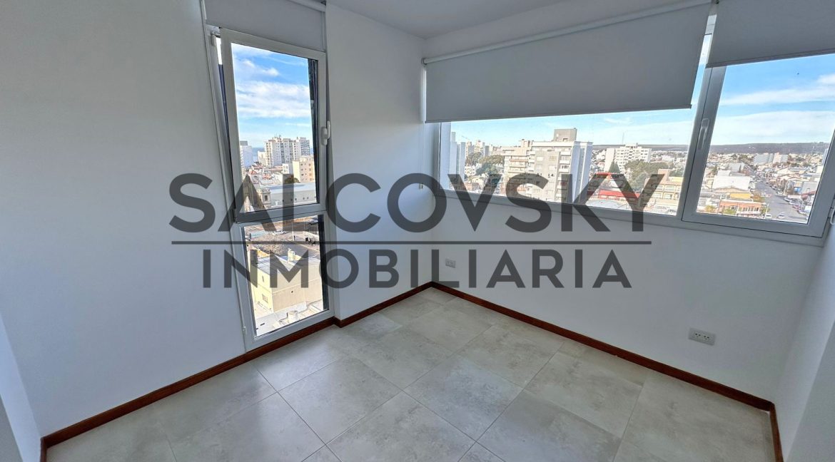 Habitacion principal con vestidor departamento en venta Puerto Madryn