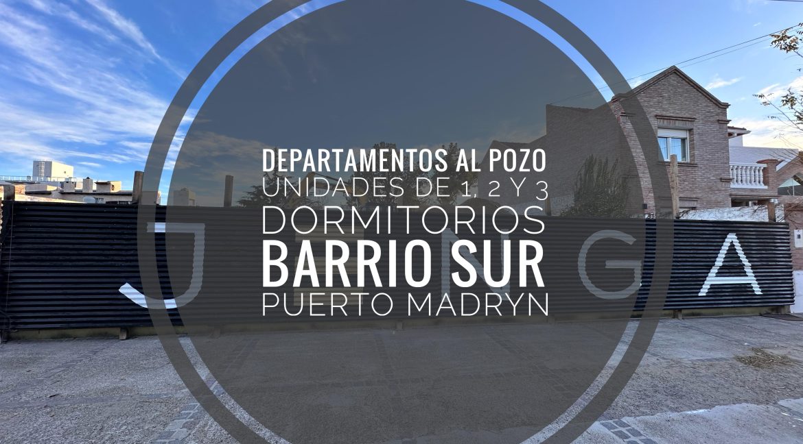 Departamentos al Pozo Edificio Jenga Puerto Madryn Chubut