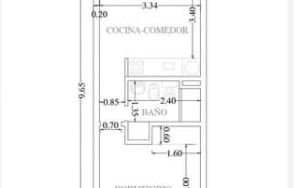 Plano Departamentos en Venta Puerto Madryn