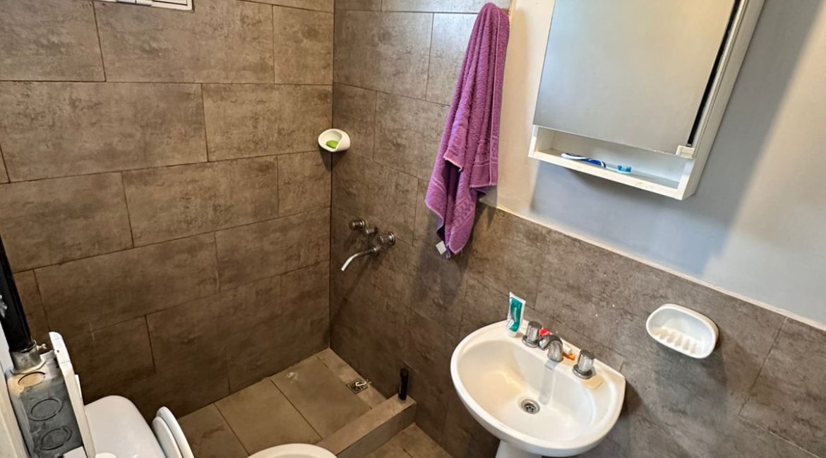 baño de servicio