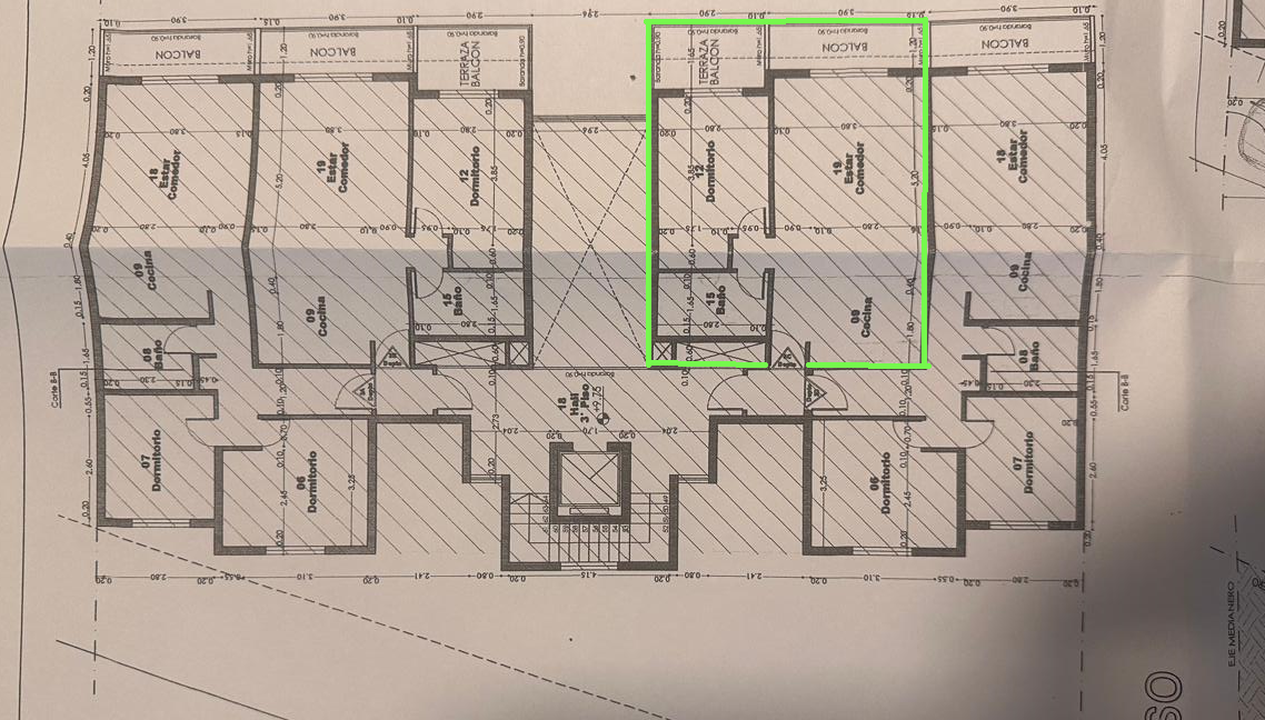 Planos posta cangrejo 1 DORMITORIO