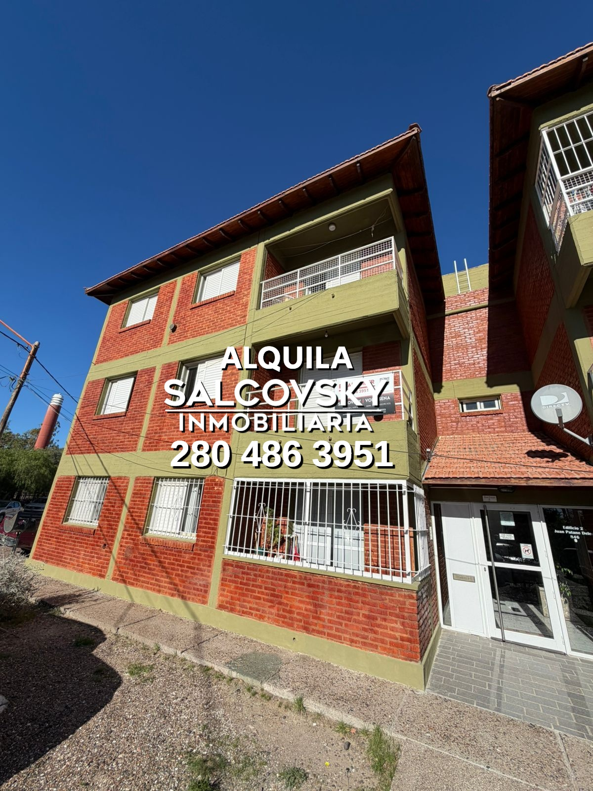 Departamento en alquiler de 2 dormitorios en Puerto Madryn $ 800.000 más servicios